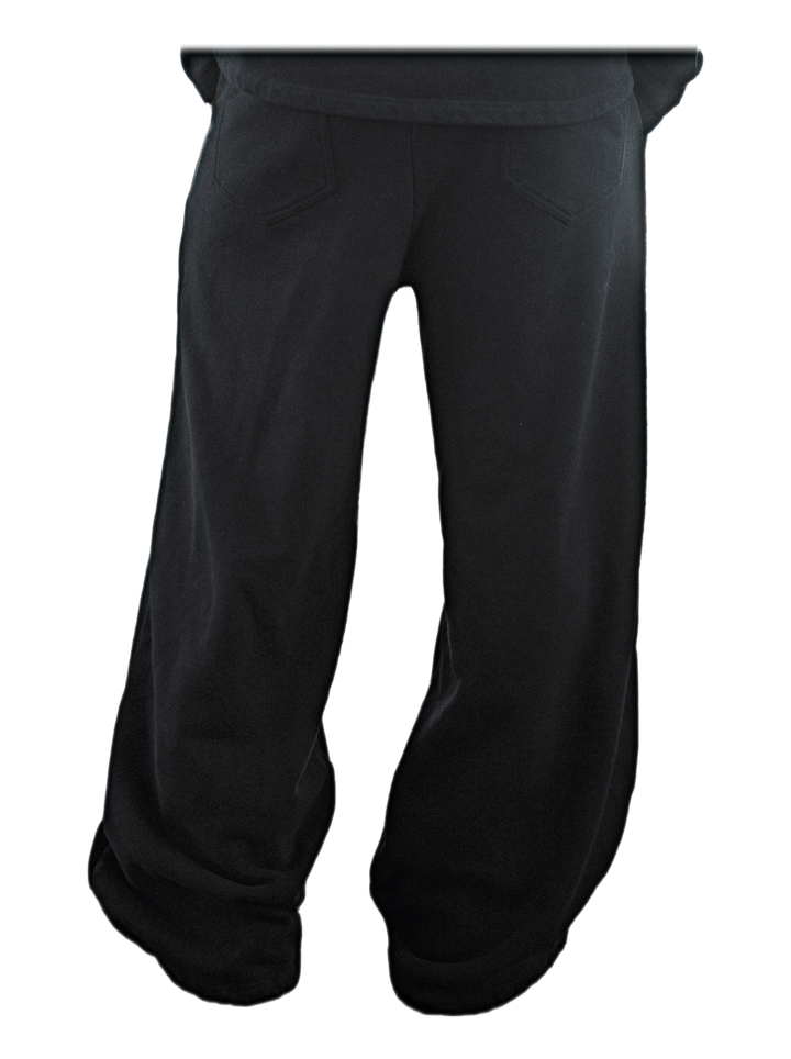 Kokusen Sweats (Onyx), back, on model
