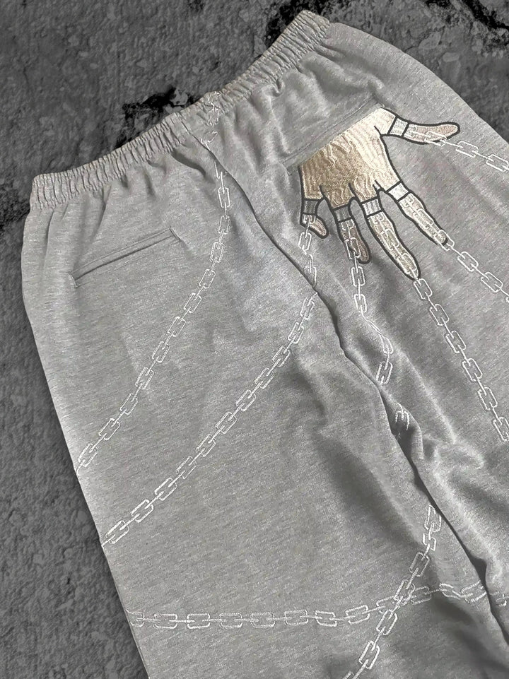 kurapika sweats grey