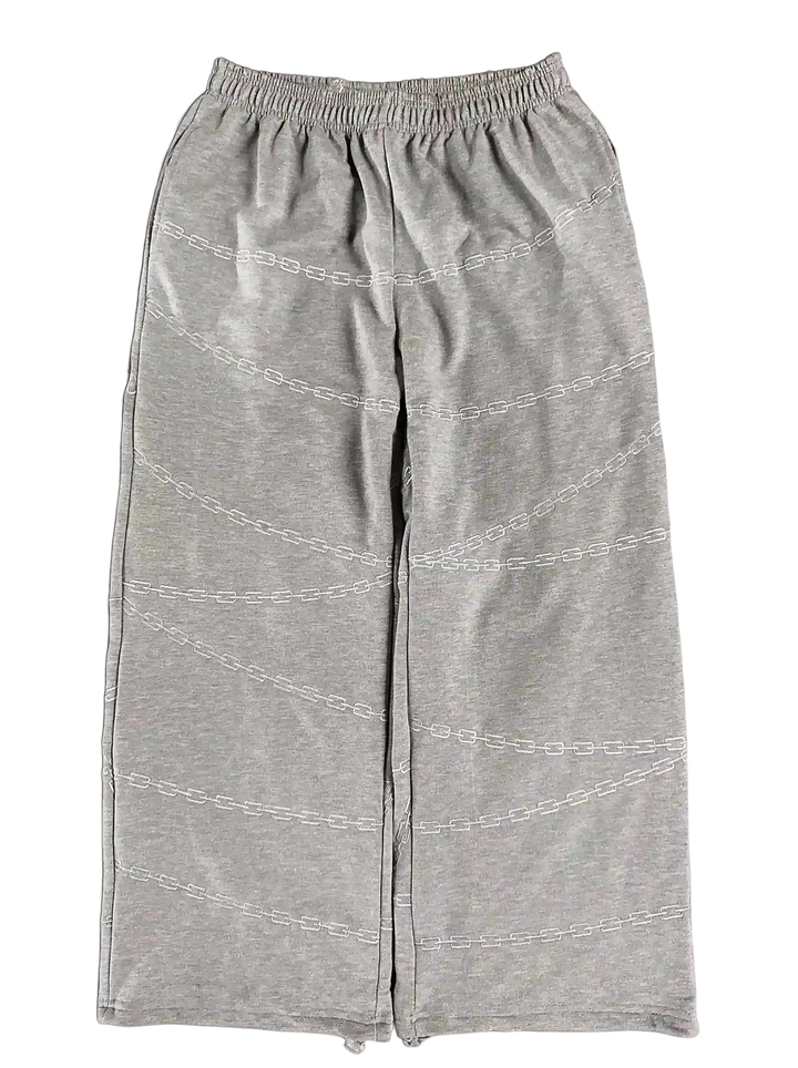 "Kurapika" Sweats (Grey) - transparent cutout