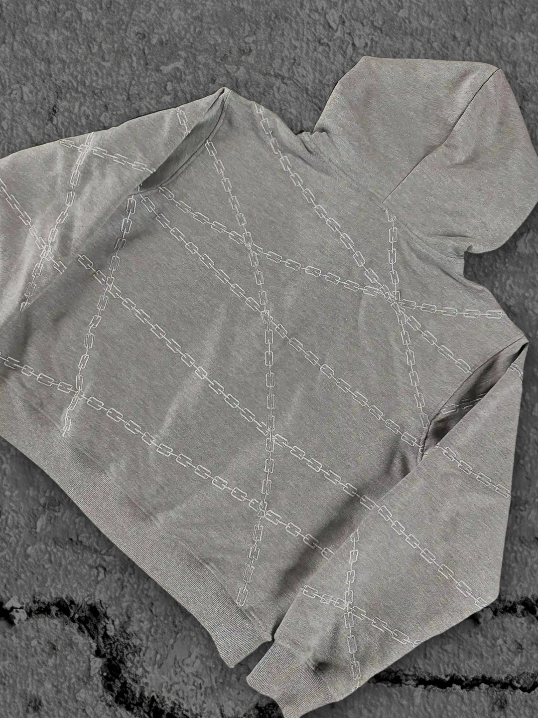kurapika zip up grey