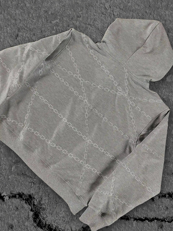 kurapika zip up grey