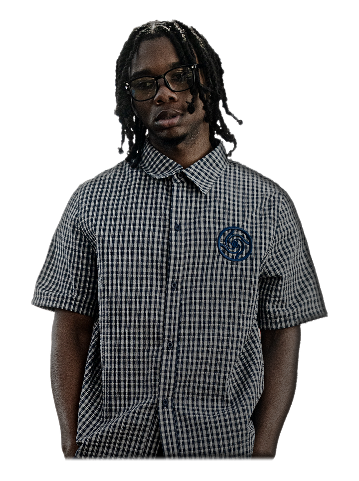 Kyoto Flannel Shirt, front, on model