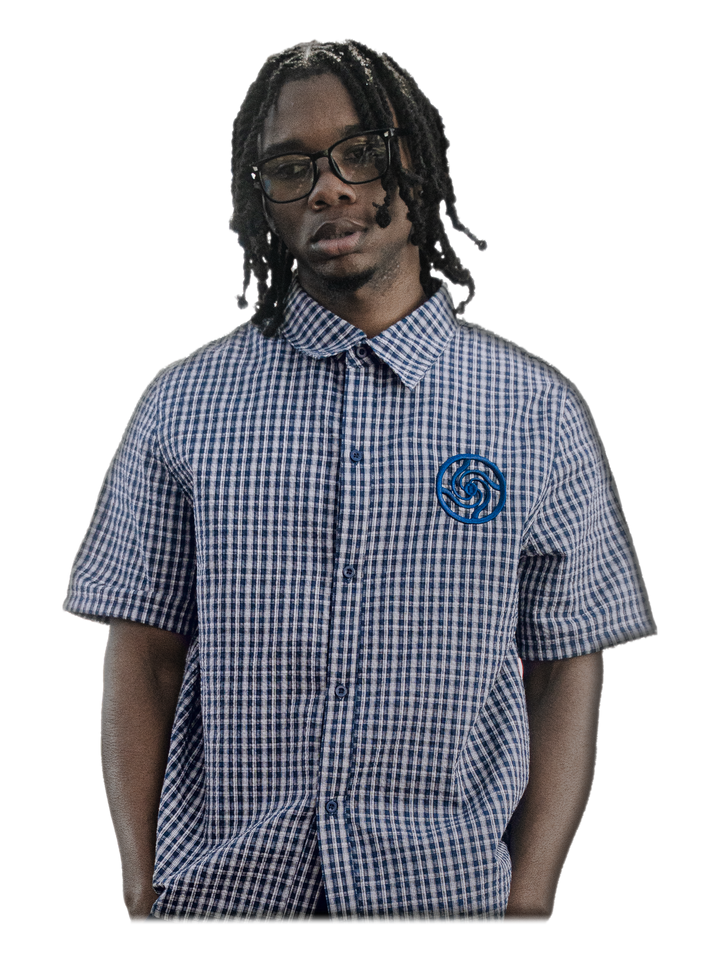 Kyoto Flannel Shirt, front, on model