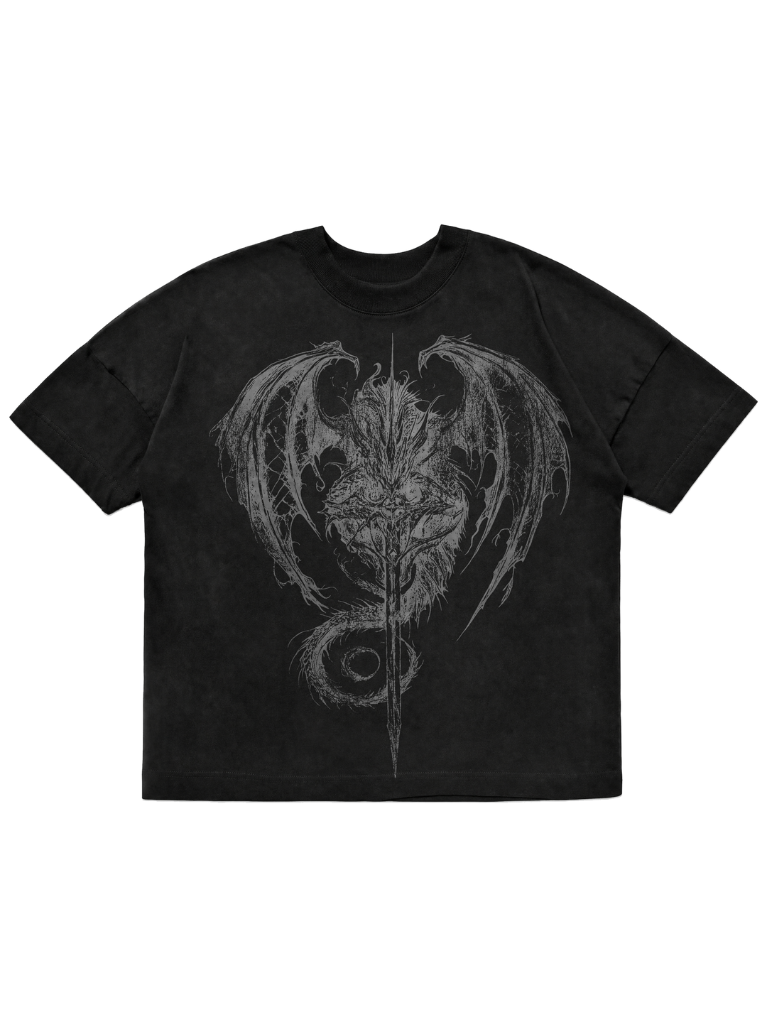 Midir T-Shirt Black front