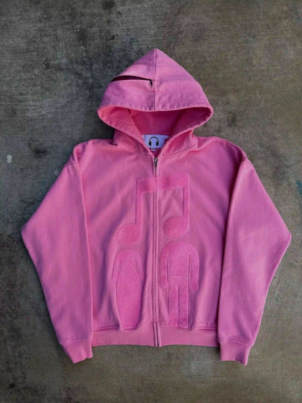 
    
      “Music Connects Us” v2 Zip (Pink) pholoh
    
