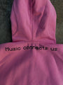 “Music Connects Us” v2 Zip (Pink) pholoh