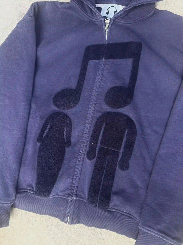 “Music Connects Us” v2 Zip (Purple) pholoh