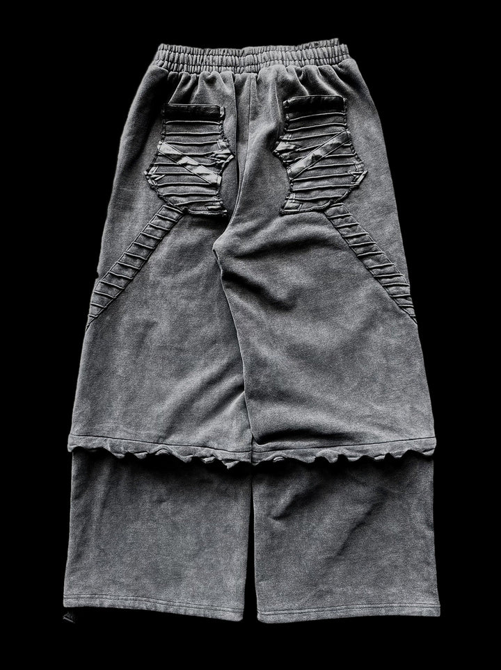"Nemesis" Sweats/Shorts on black