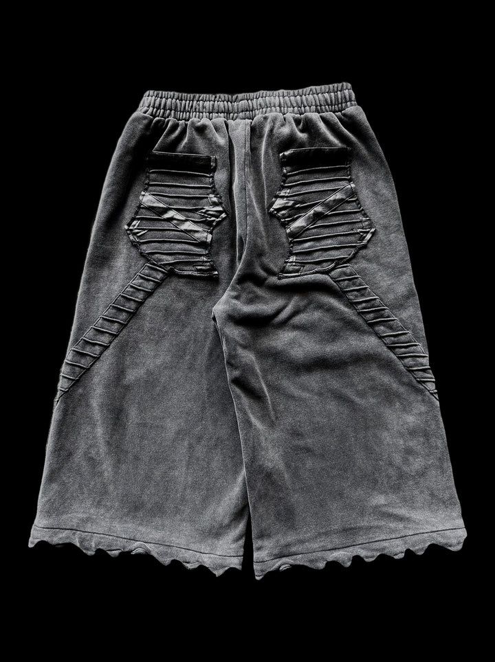 "Nemesis" Sweats/Shorts on black