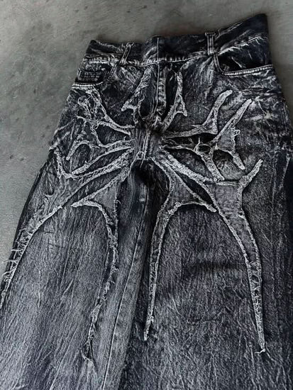 PHANTOM TROUPE JEANS+GHOUL ONYX TEE - pholoh
