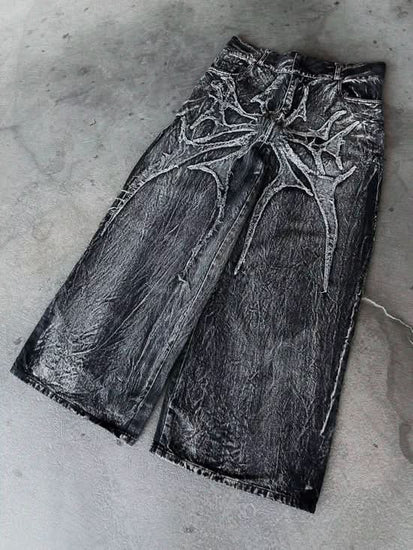 PHANTOM TROUPE JEANS+GHOUL ONYX TEE - pholoh