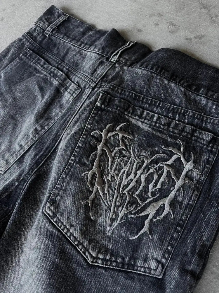 PHANTOM TROUPE JORTS+GHOUL ONYX TEE - pholoh