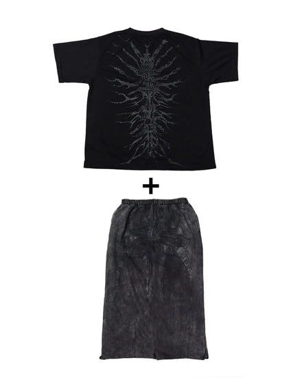 PHANTOM TROUPE SWEATS+GHOUL ONYX TEE - pholoh