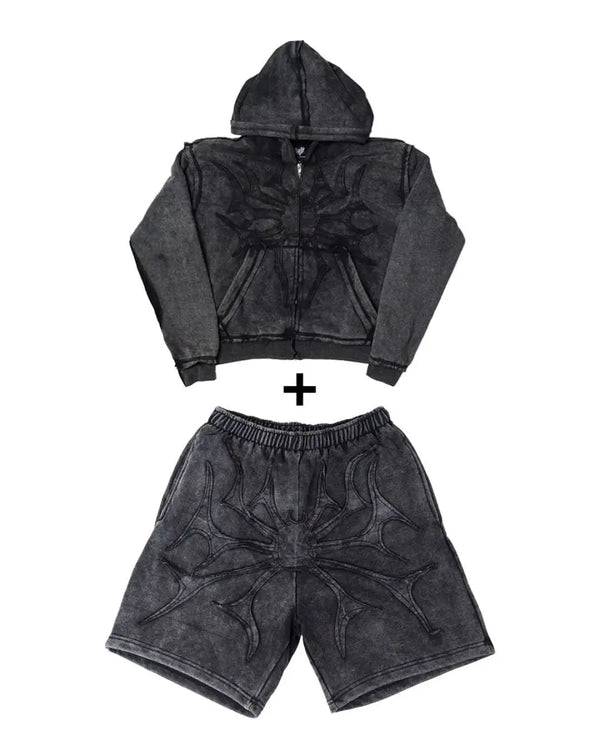 
    
      PHANTOM TROUPE ZIP UP + SHORTS - pholoh
    
