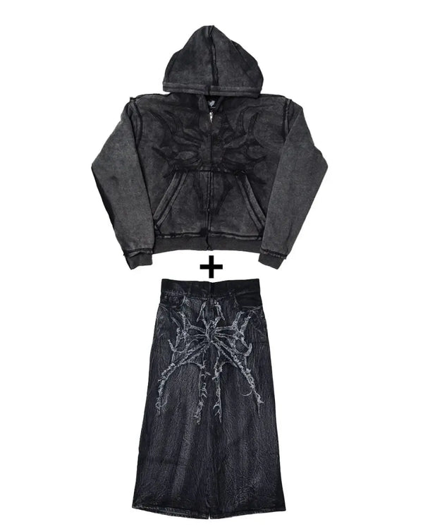 
    
      PHANTOM TROUPE ZIP+JEANS - pholoh
    

