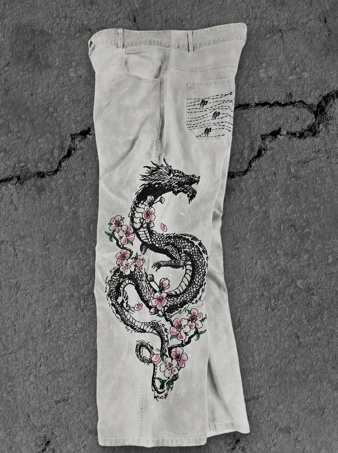 Dragon Jeans (White)