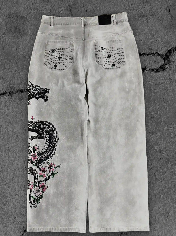 Dragon Jeans (White)