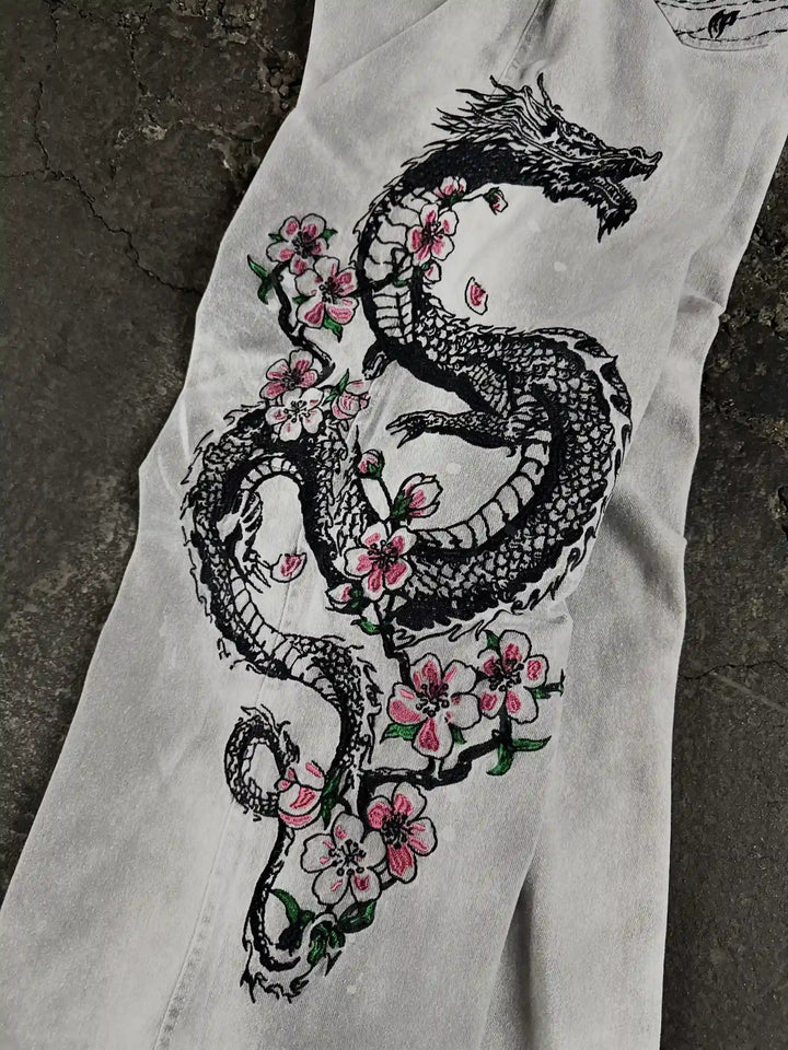 Dragon Jeans White