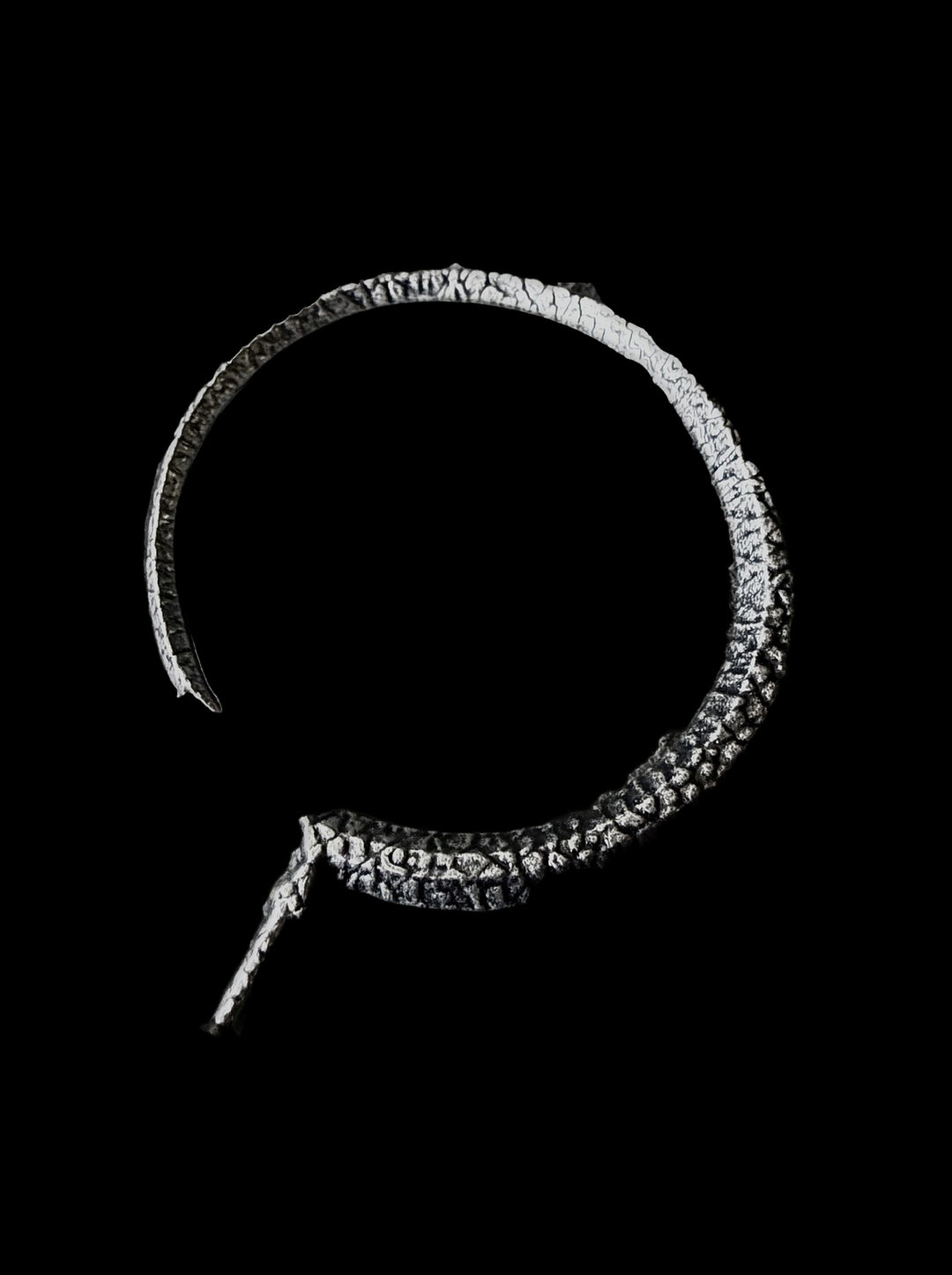 "Scythe" Bracelet on black