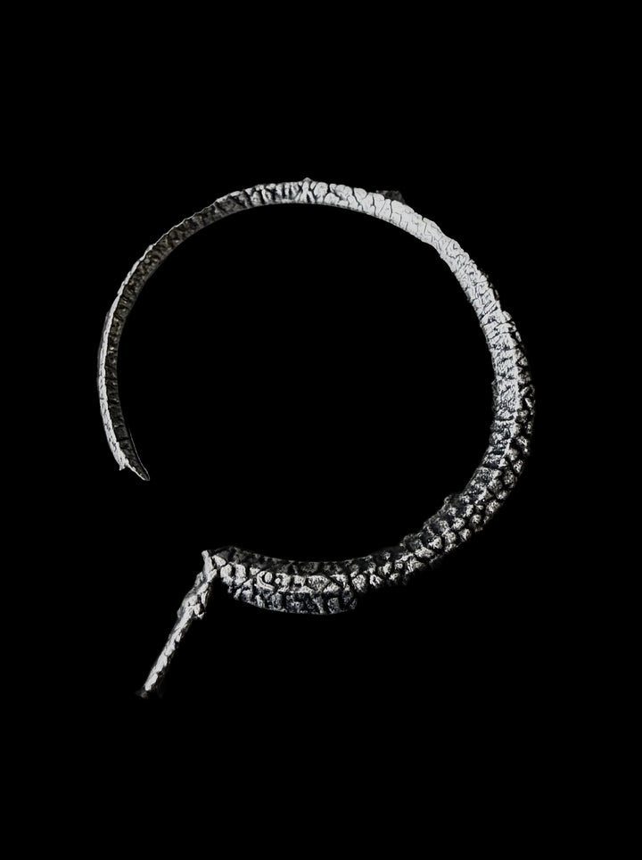 "Scythe" Bracelet on black