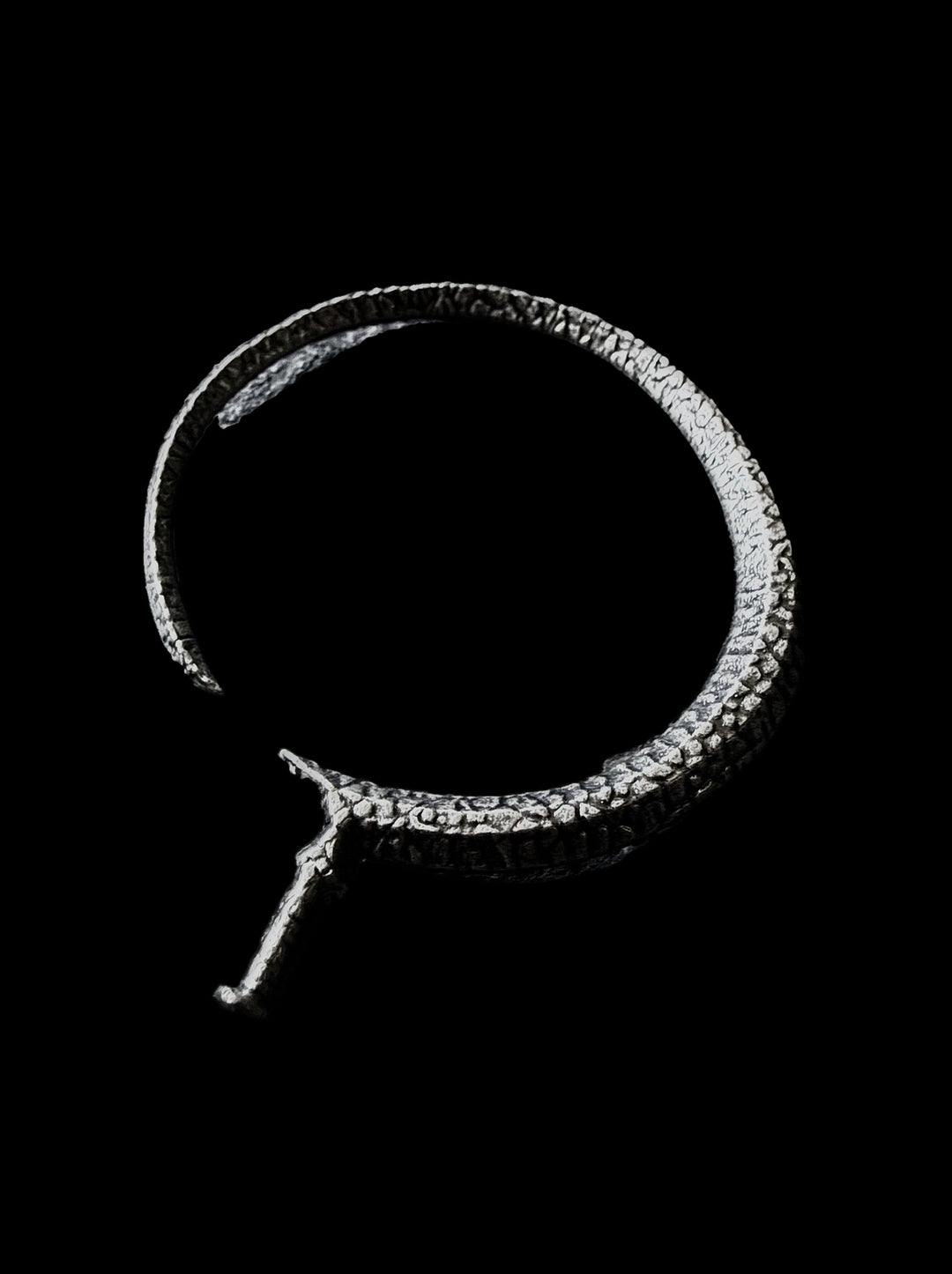 "Scythe" Bracelet on black