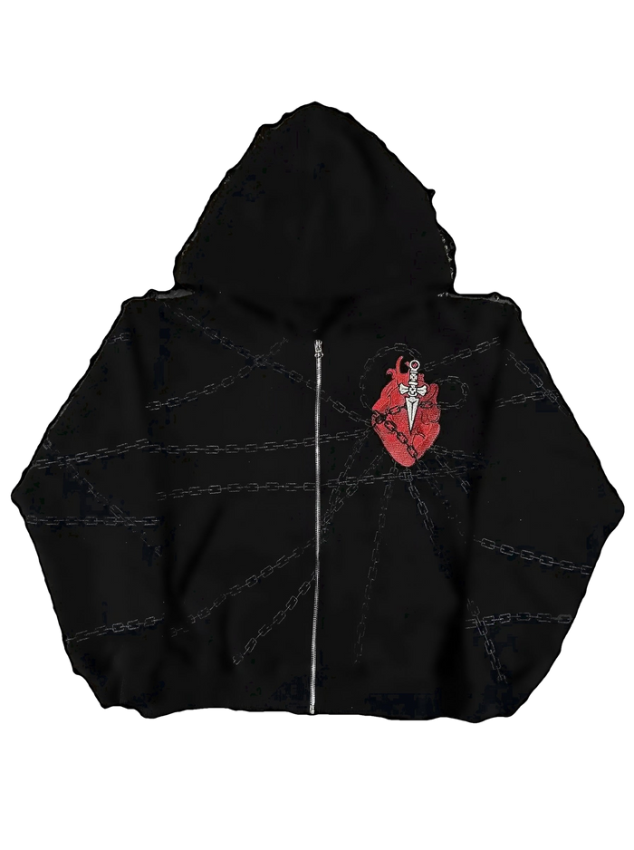 "Kurapika" Zip-Up (Black)
