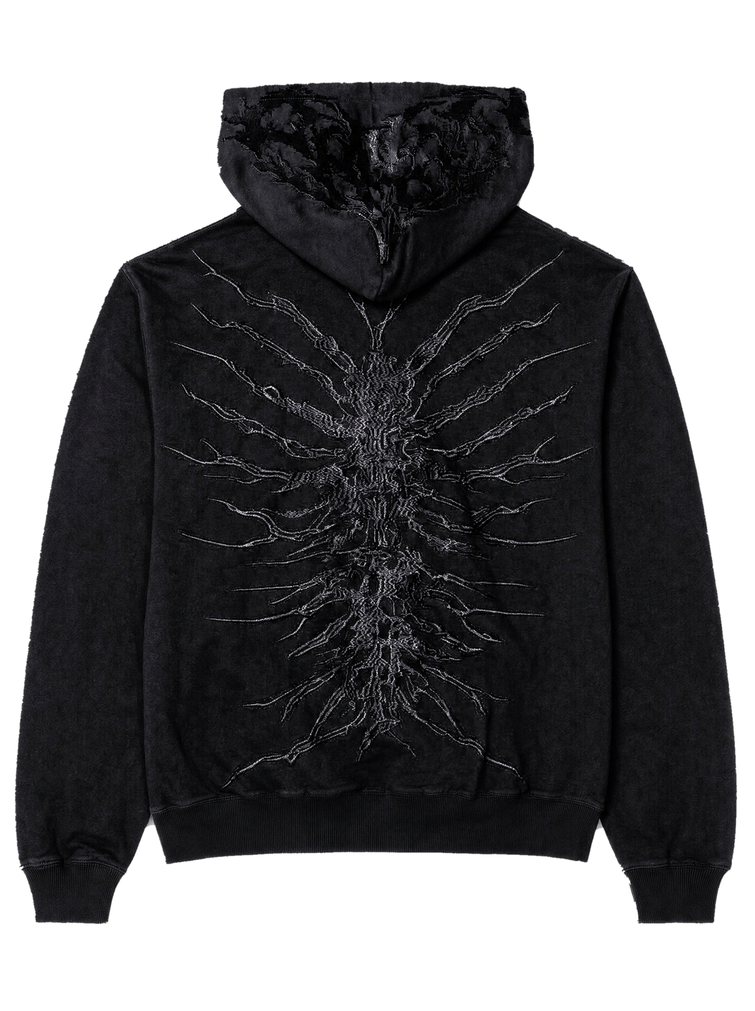 Ghoul Hoodie in Black