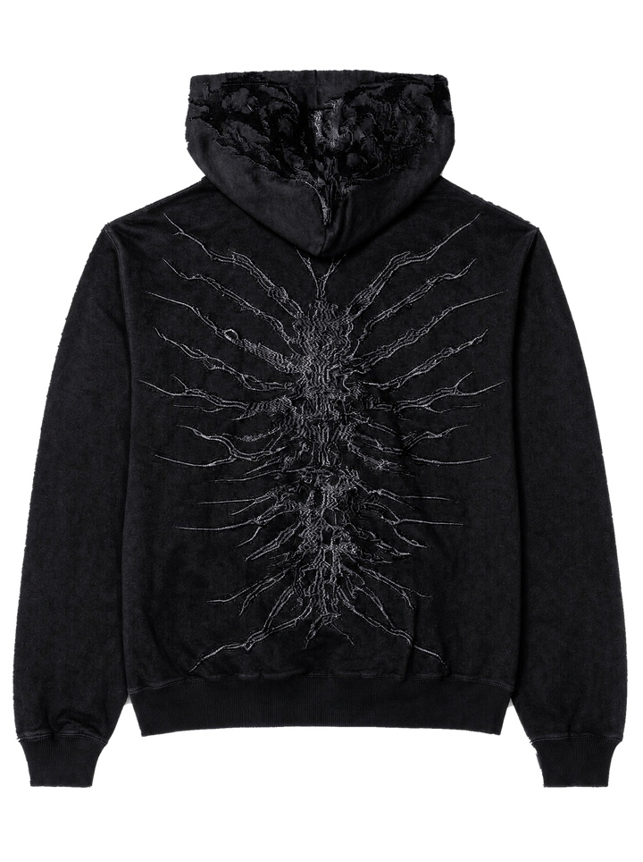 Ghoul Hoodie in Black