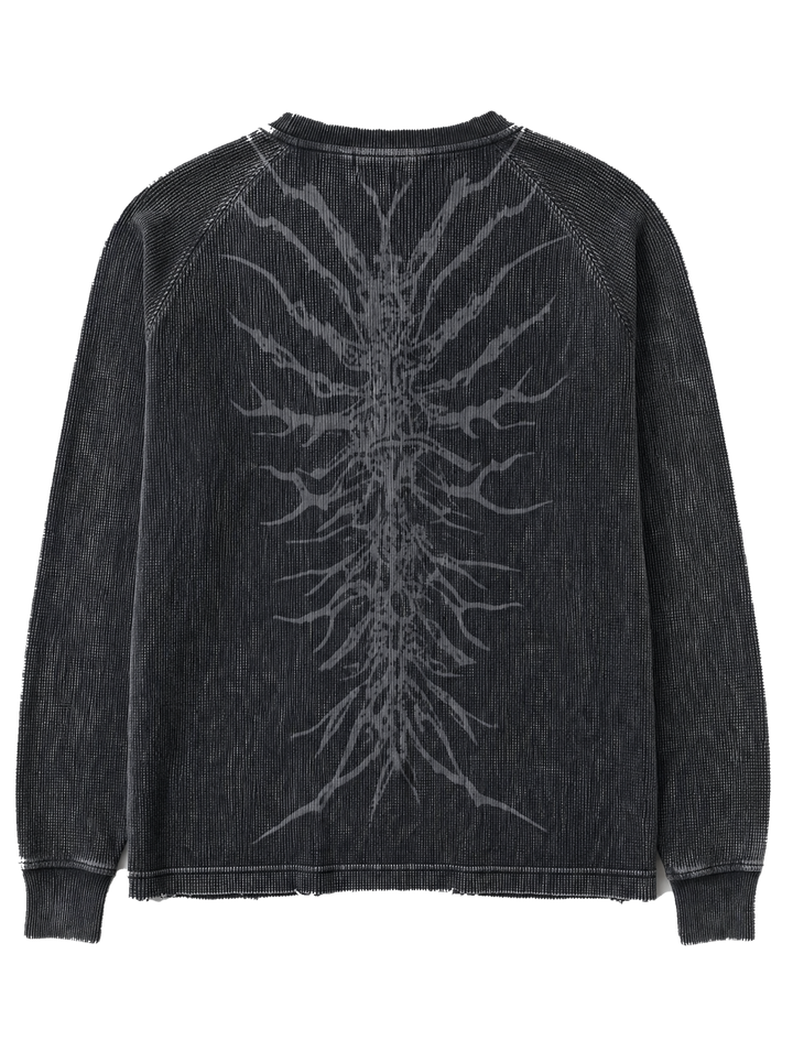 Ghoul Long Sleeve in Grey