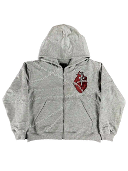 "Kurapika" Zip-Up (Grey)