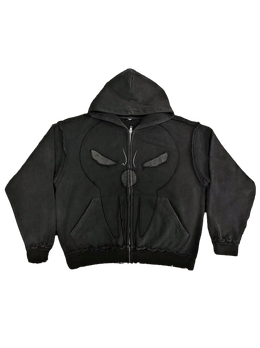 “Soul Eater” Zip-Up (Stone)