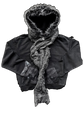 “Ryuk” Fur-Zip (with Scarf)