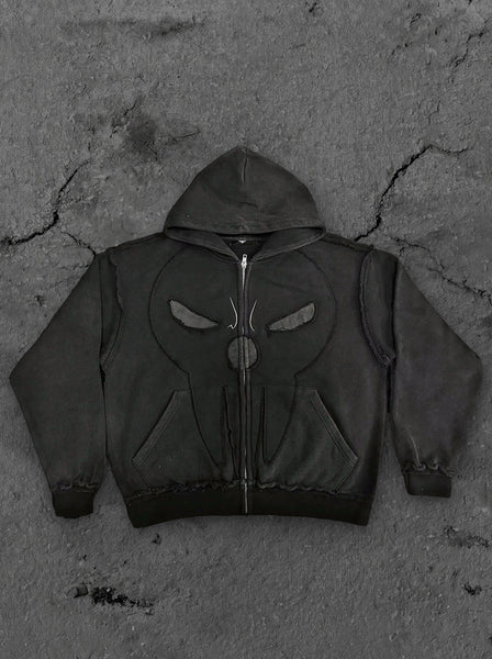 Soul Eater” Zip-Up (Stone) – pholoh