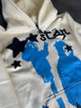 "Star Girl" Zip - Up (Cream) - pholoh