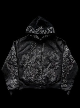 "Blood" Button Jacket