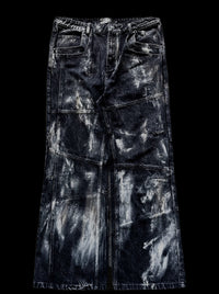 "T-Virus" Flared Jeans (Splattered)