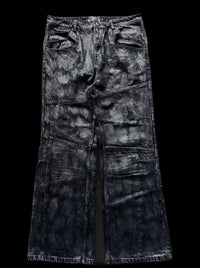 "T-Virus" Flared Jeans (Stained)