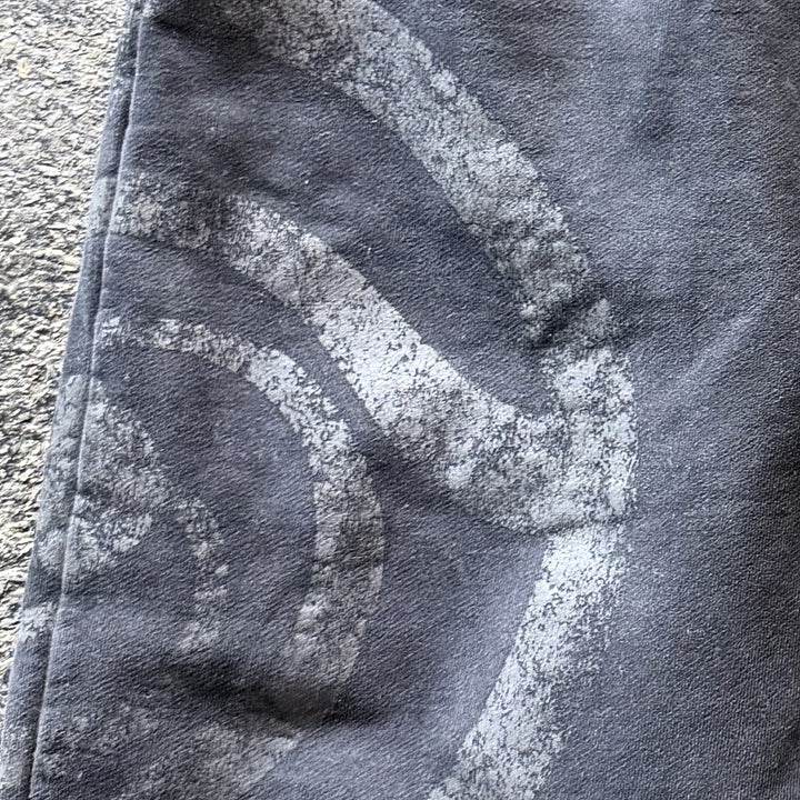 Uzumaki Shorts (Onyx), close-up: print