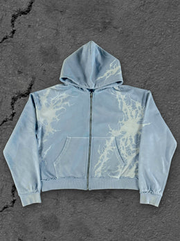 “Venom” Zip-Up (Baby Blue)