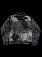 "Bela" Embroidered Jacket (Coal)