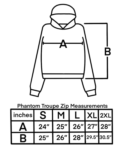 "Phantom Troupe" Zip-Up