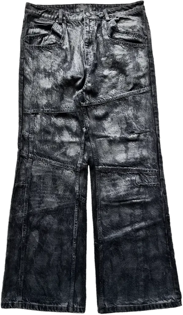 "T-Virus" Flared Jeans (Stained)